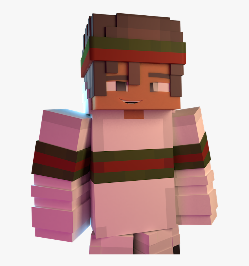 Minecraft 3d Character, HD Png Download, Free Download