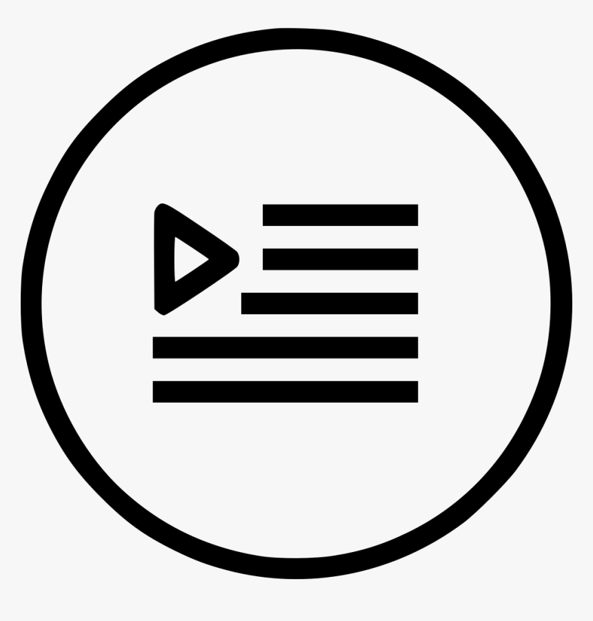 Video File Data Playlist Play Music - Phone Icon, HD Png Download, Free Download