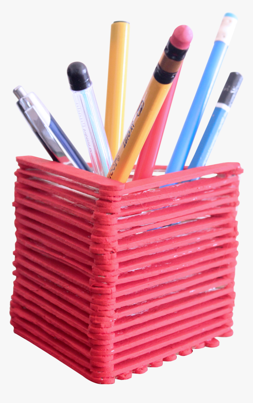Pencil,office Implement - Transparent Pen Stand Png, Png Download, Free Download