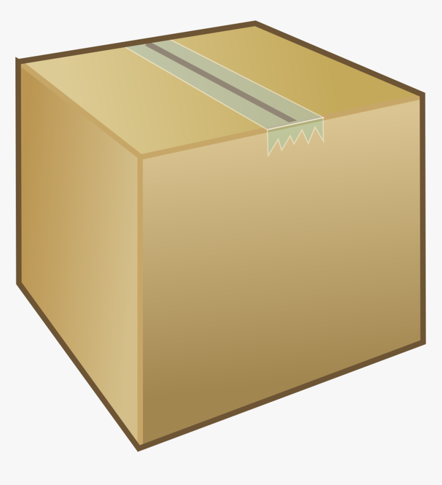 Cardboard Box / Package - Box Icon Transparent Background, HD Png Download, Free Download