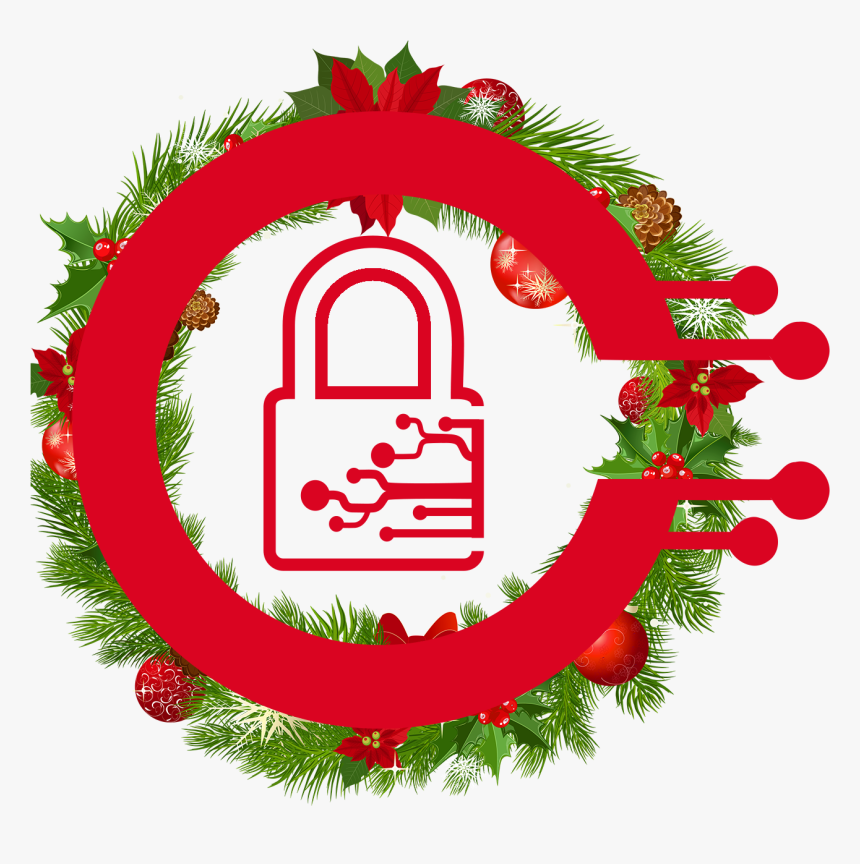 Guirlande De Noel Png Clipart , Png Download - Transparent Background Christmas Wreath Clipart, Png Download, Free Download