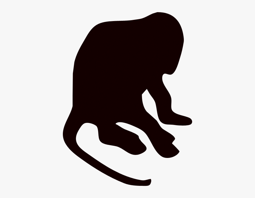 Monkey - Monkey Silhouette, HD Png Download, Free Download