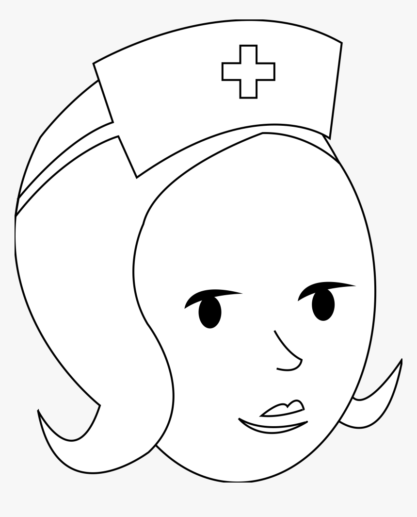 Nurse Silhouette Png, Transparent Png, Free Download