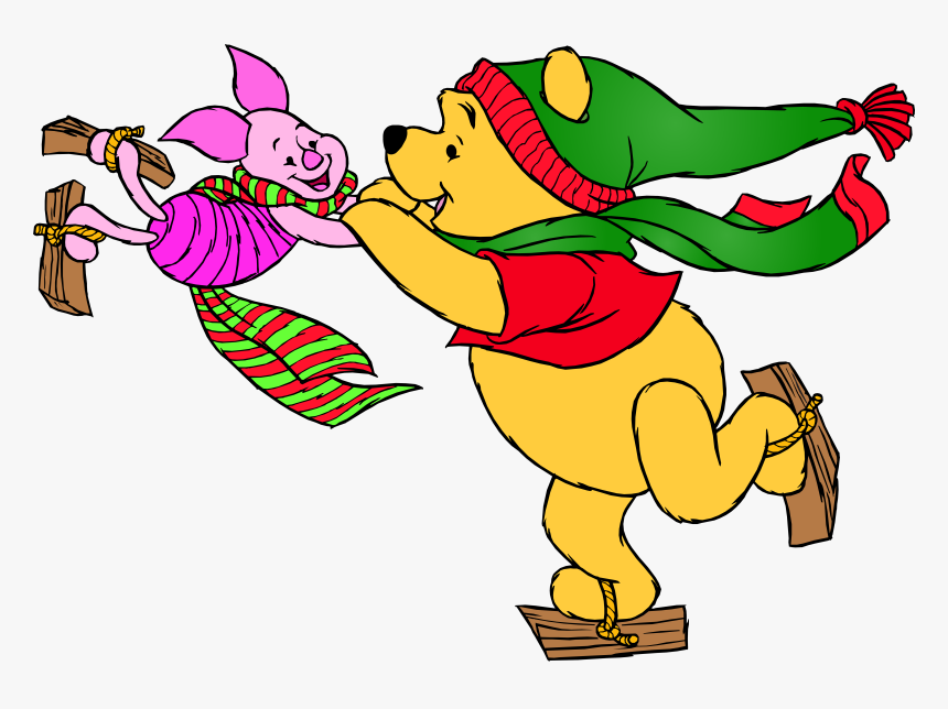 Winnie The Pooh Clipart High Quality - Winnie The Pooh Skating, HD Png Download, Free Download