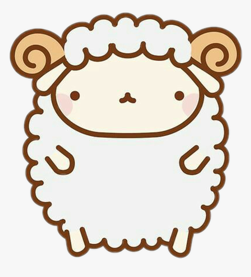 #sheep #lamb #kawaii #anime #freetoedit - Sheep Kawaii, HD Png Download, Free Download