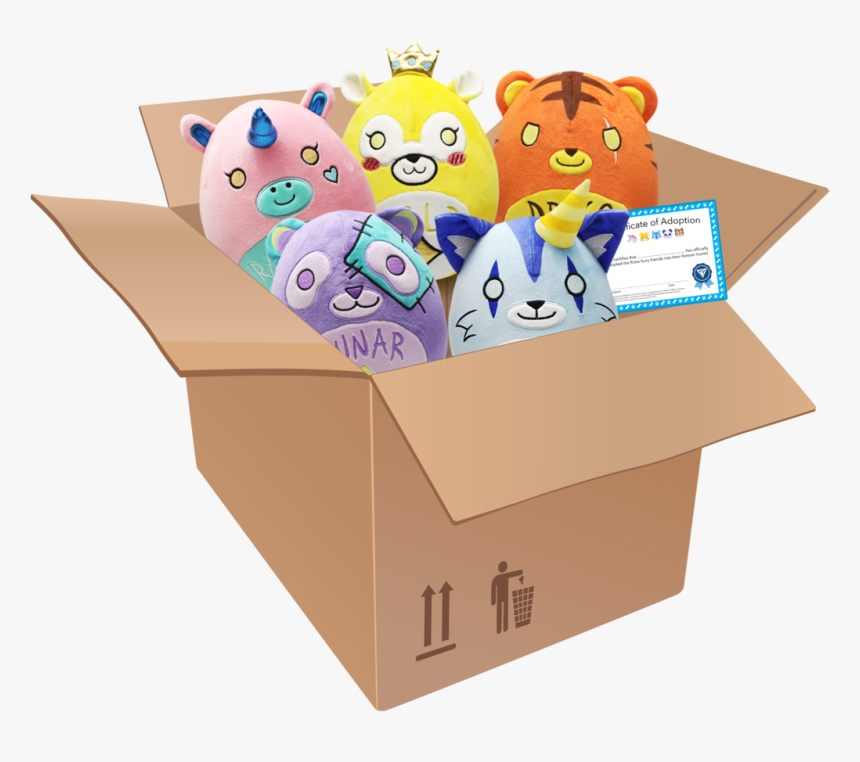 Squishie Package - Box Png, Transparent Png, Free Download