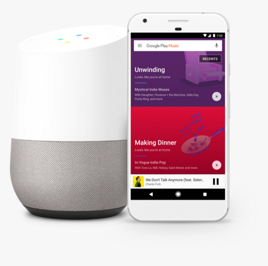 Google Home Device - Google Despertador, HD Png Download, Free Download