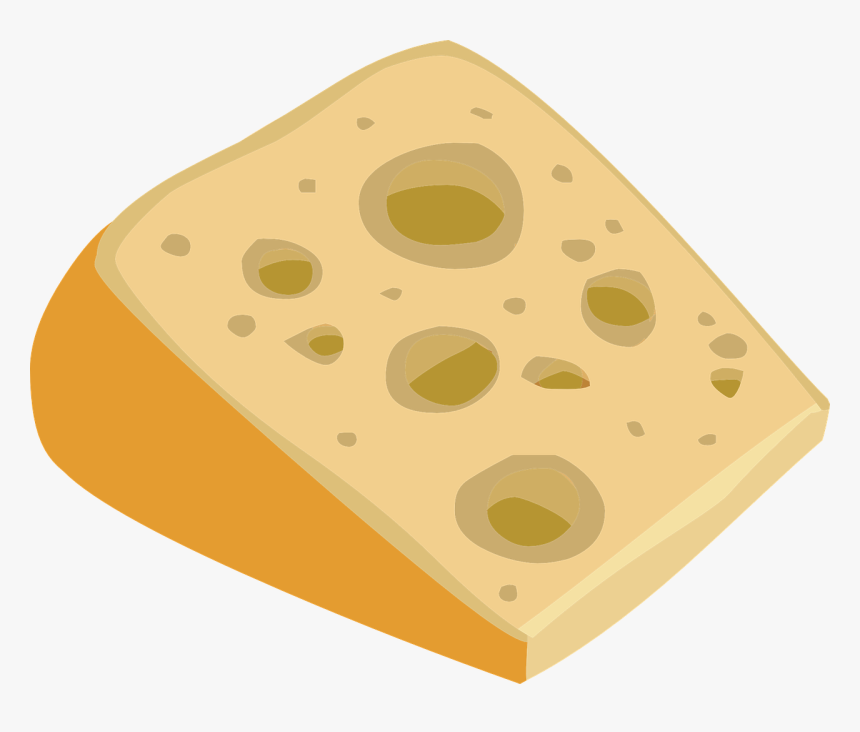 Cheese, Slices, Dairy, Foods, Edible, Fats, Delicious - Cartoon Cheese No Background, HD Png Download, Free Download