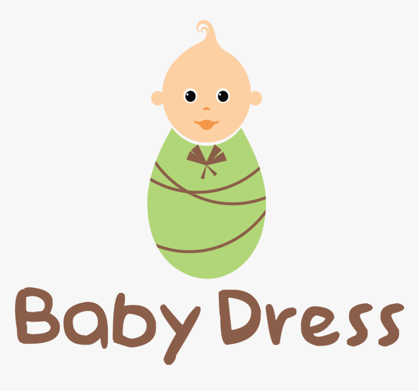 Babÿ Dress - Baby Cloth Design Logo Png, Transparent Png, Free Download
