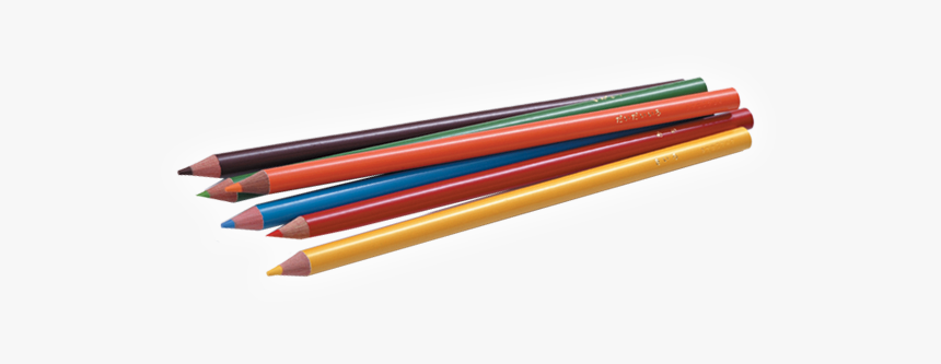 Colored Pencil Stationery - Colored Pencils Transparent Background, HD Png Download, Free Download