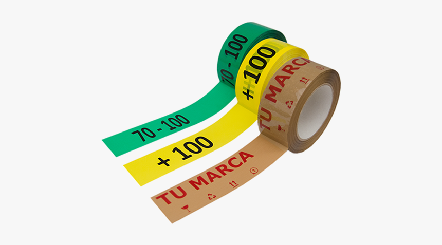 Cinta Adhesiva Impresa - Label, HD Png Download, Free Download