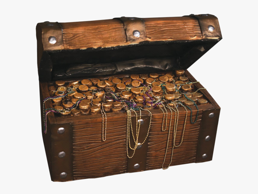 Treasure Chest Png - Transparent Pirate Treasure Chest, Png Download, Free Download