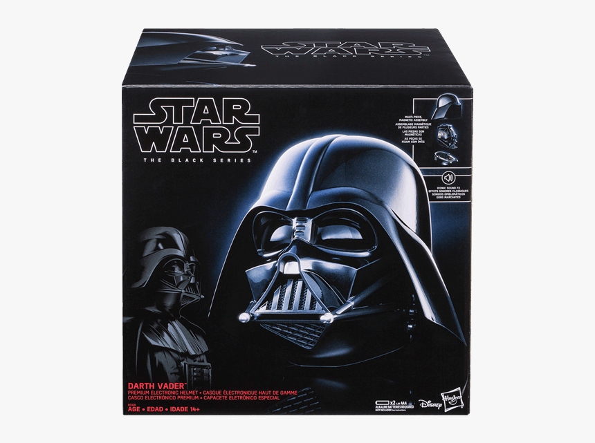 Star Wars The Black - Darth Vader Helmet, HD Png Download, Free Download