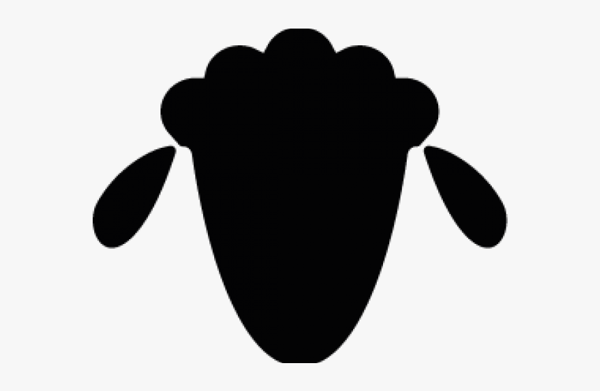 Sheep Head Cliparts - Baby Sheep Vector Png, Transparent Png, Free Download