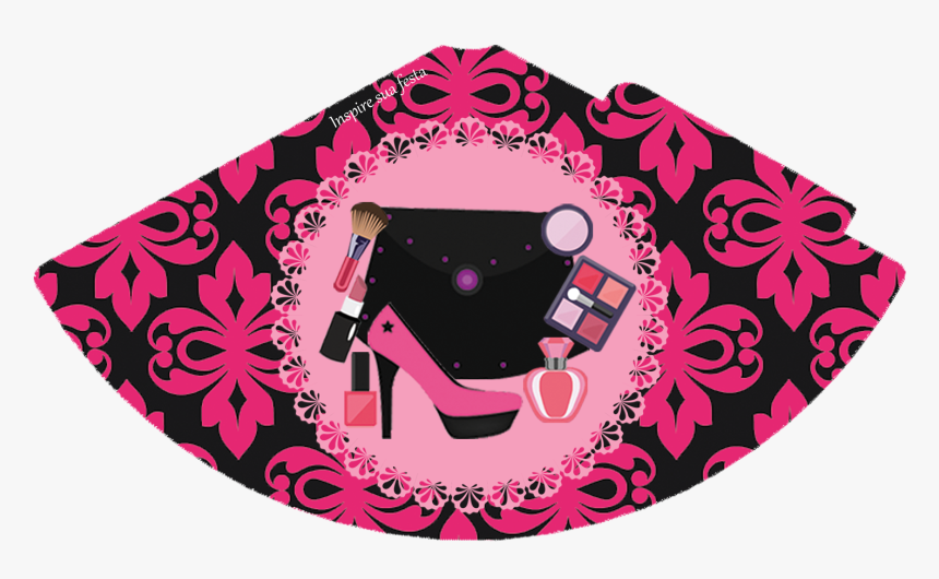 Chapeuzinho - Convites Festa Makeup, HD Png Download, Free Download