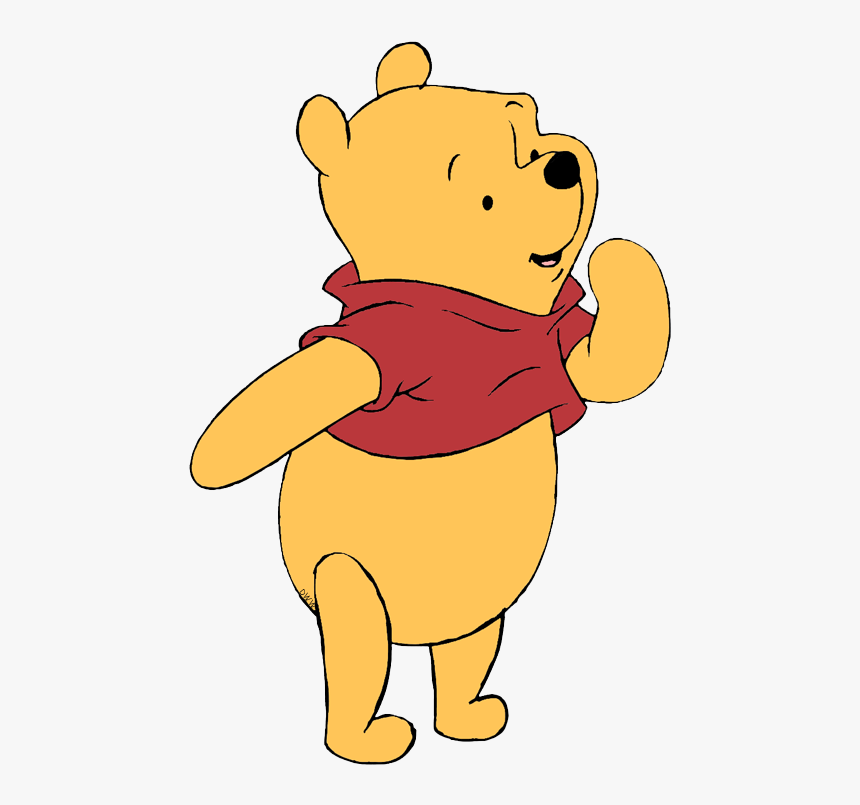 Clipart Face Pooh - Winnie The Pooh And Bee, HD Png Download, Free Download