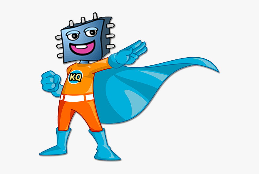 Super Kq - Kid Superhero Cartoon, HD Png Download, Free Download