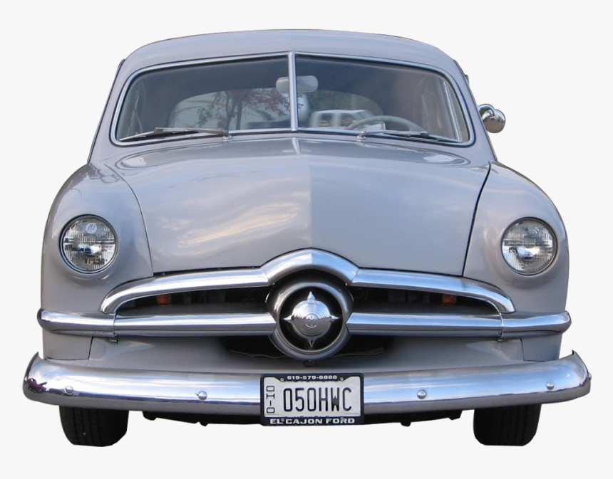 Classic - 1950s Car Front Png, Transparent Png, Free Download