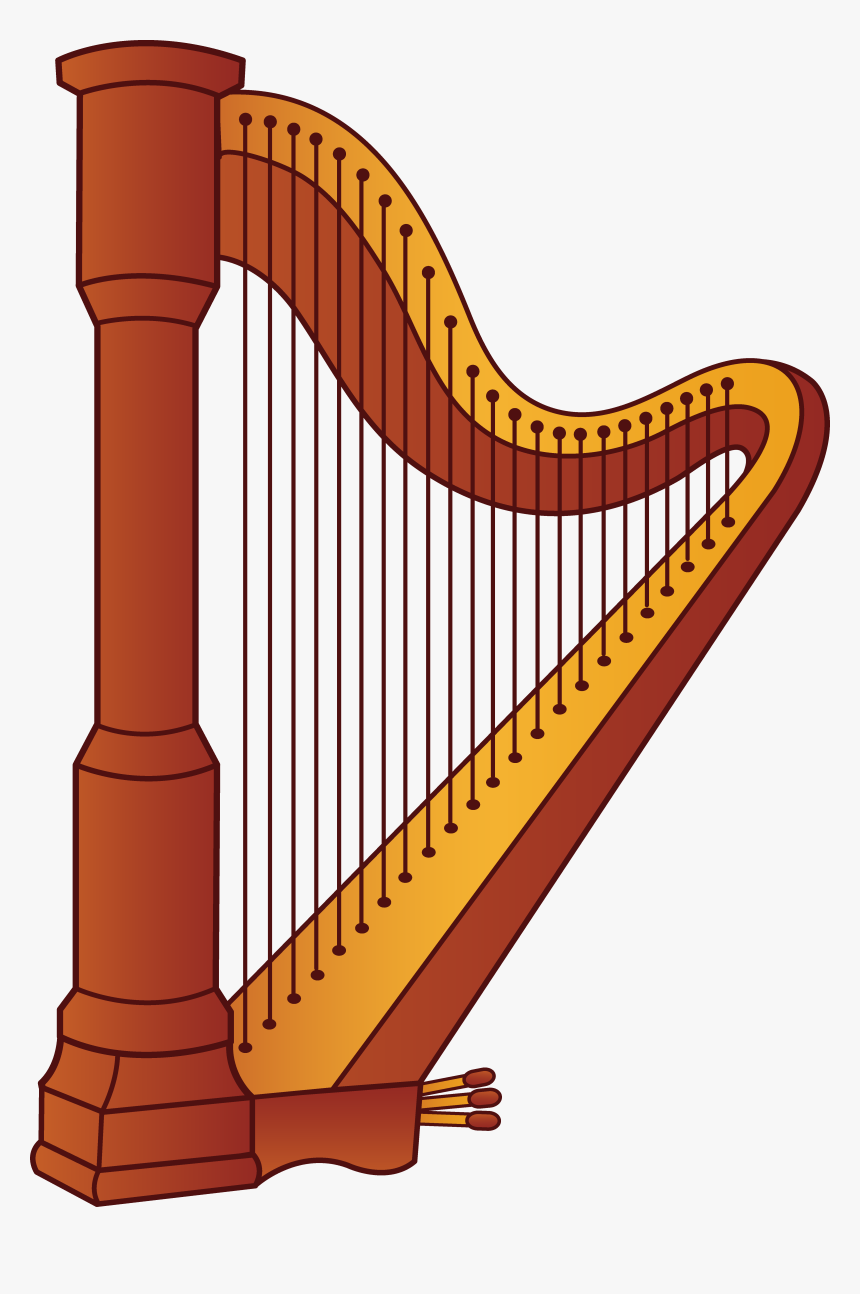 Harp Musical Instrument - Harp Clipart, HD Png Download, Free Download