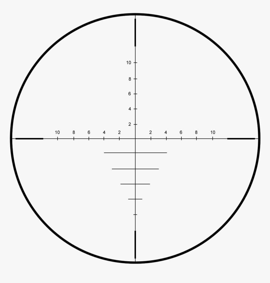 Classic Scope Png Image - Nikko Stirling Diamond Long Range Reticle, Transparent Png, Free Download