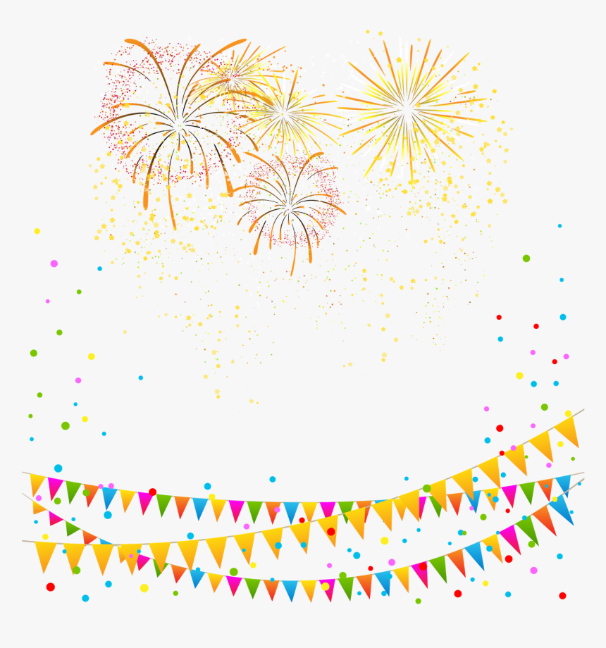 Images For Vector Flags And Crackers - Birthday Crackers Png, Transparent Png, Free Download