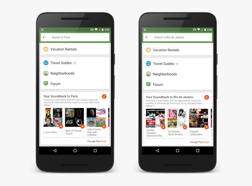 Trip Advisor Google Play Music Partnership - Tripadvisor Android, HD Png Download, Free Download