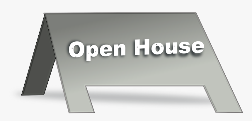 Signboard, Sign, Open House - Tulisan Open House, HD Png Download, Free Download