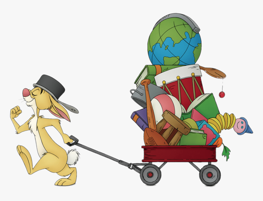 Winnie The Pooh Rabbit Is Moving - Rabbit From Winnie The Pooh, HD Png Download, Free Download
