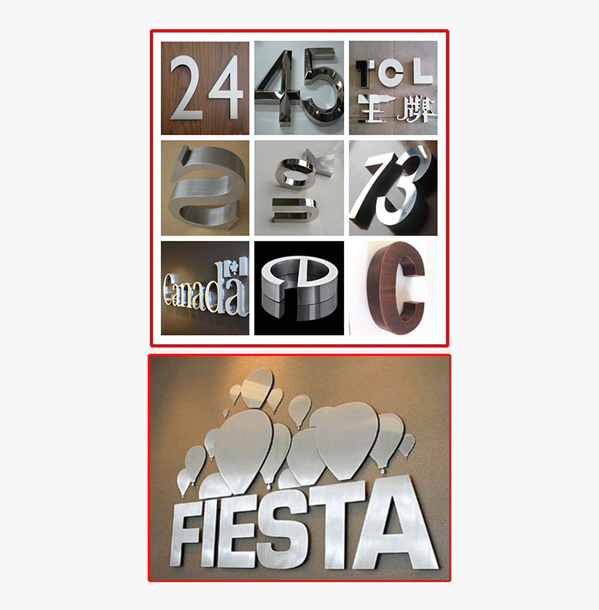 Aluminium Letter Signs - Poster, HD Png Download, Free Download