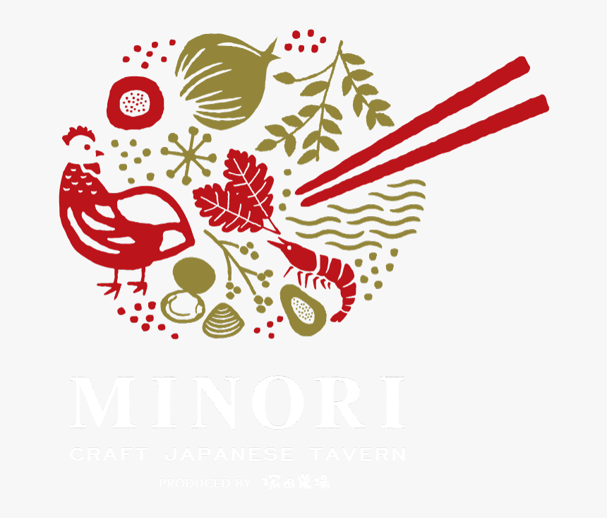 181015 Hawaii Minori Logo W - Minori Craft Japanese Tavern, HD Png Download, Free Download