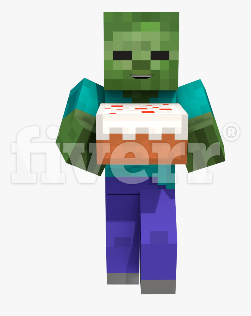 Clip Art Minecraft 3d - Fictional Character, HD Png Download, Free Download