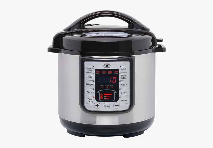 5qt Chefman Electric Pressure Cooker"
 Title="2 - Pressure Cooker Transparent Png, Png Download, Free Download