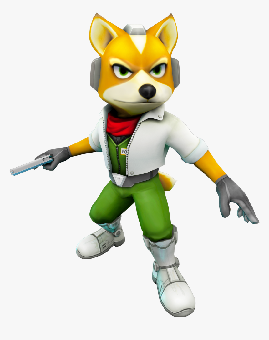 Video Game Character Png - Fox Mccloud Star Fox 64 3d, Transparent Png, Free Download
