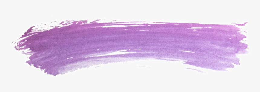 #ftestickers #watercolor #brushstroke #purple - Purple Watercolor Brush Stroke Png, Transparent Png, Free Download