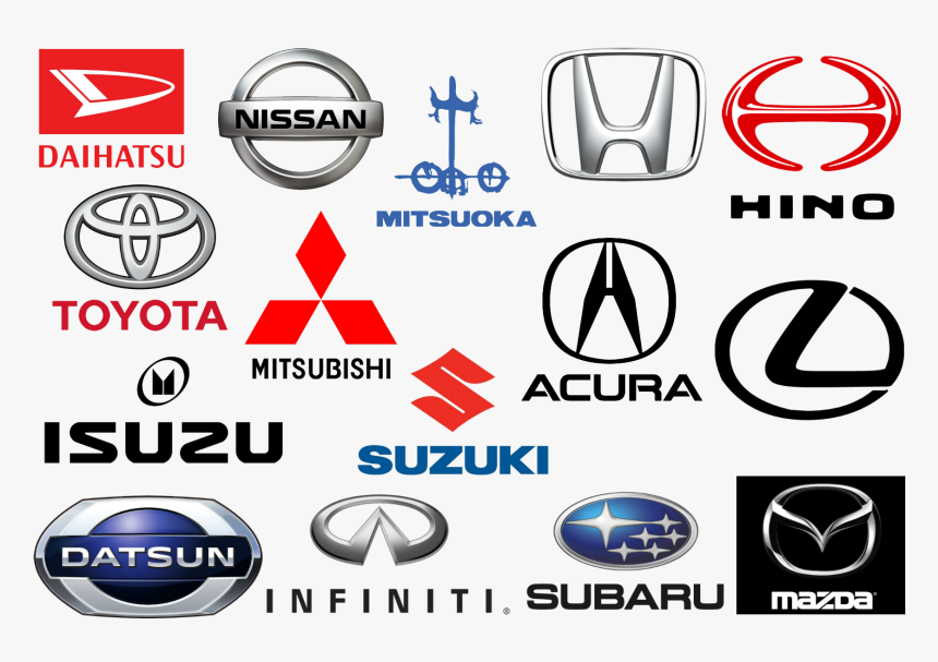 Japanese Car Brands, HD Png Download, Free Download