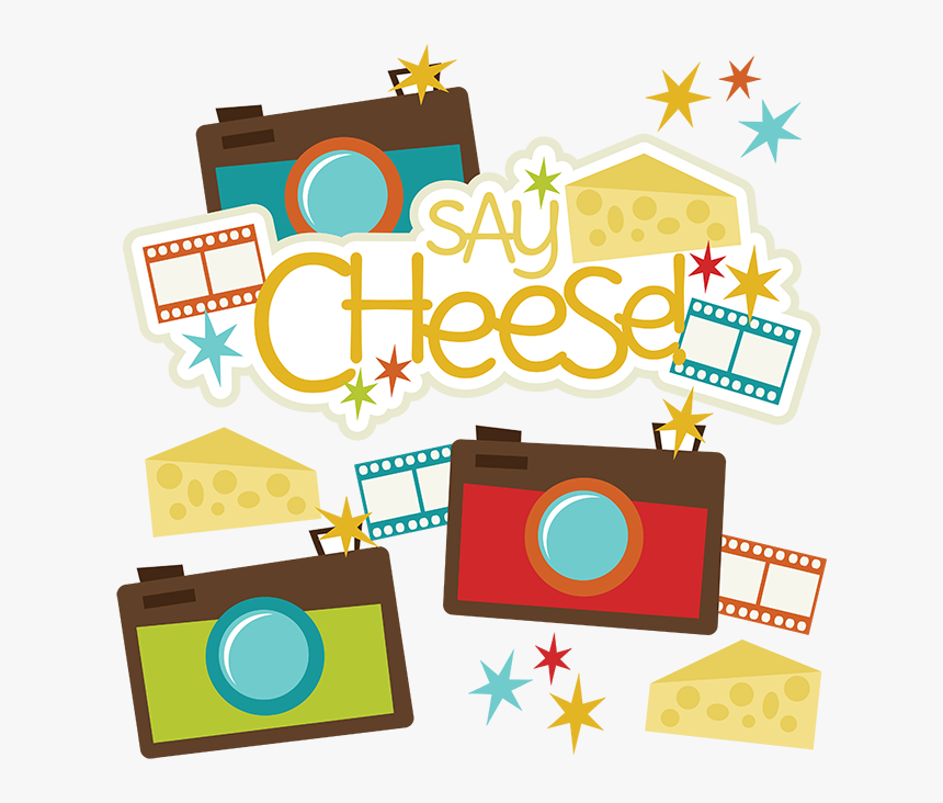 Clipart Camera Scrapbook - Say Cheese Clip Art, HD Png Download, Free Download