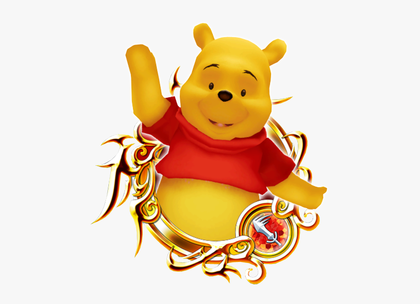 Winnie The Pooh Kingdom Hearts Unchained Wiki - Kingdom Hearts Riku Medal, HD Png Download, Free Download