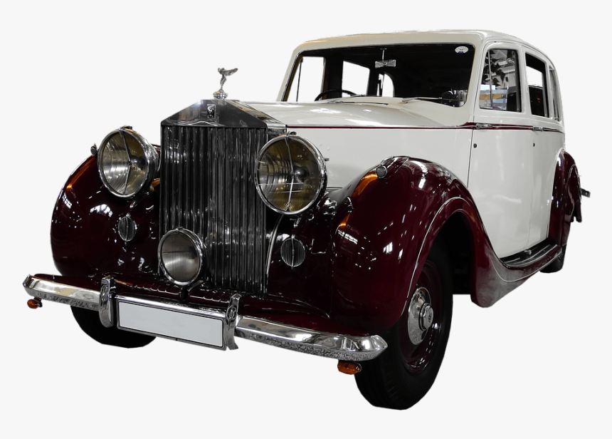 Classic - Rolls Royce Old Cars Png, Transparent Png, Free Download