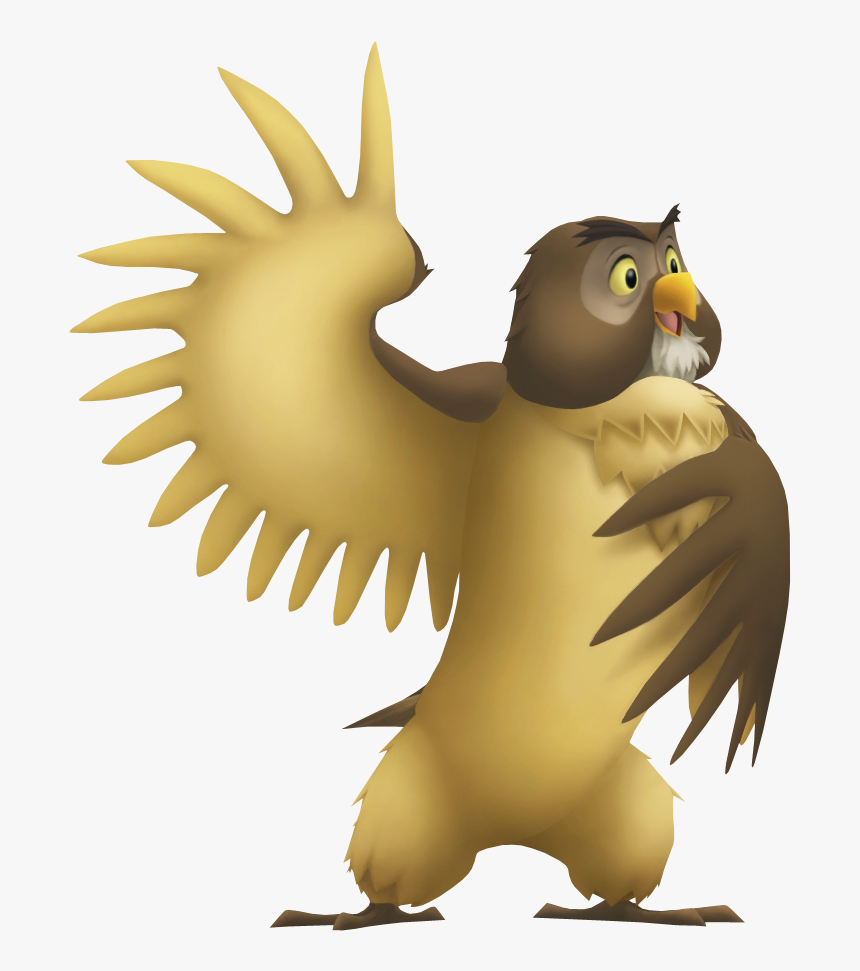 Owl - Owl Winnie The Pooh Kingdom Hearts, HD Png Download, Free Download