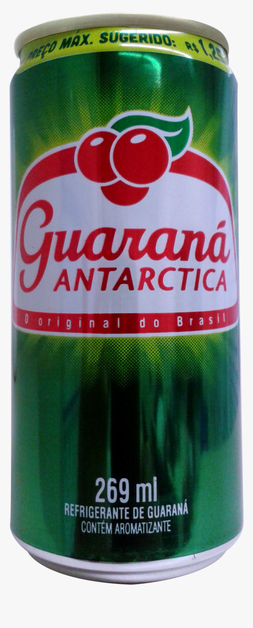 Guarana Antarctica Lata 269 , Png Download - Guarana Antarctica, Transparent Png, Free Download