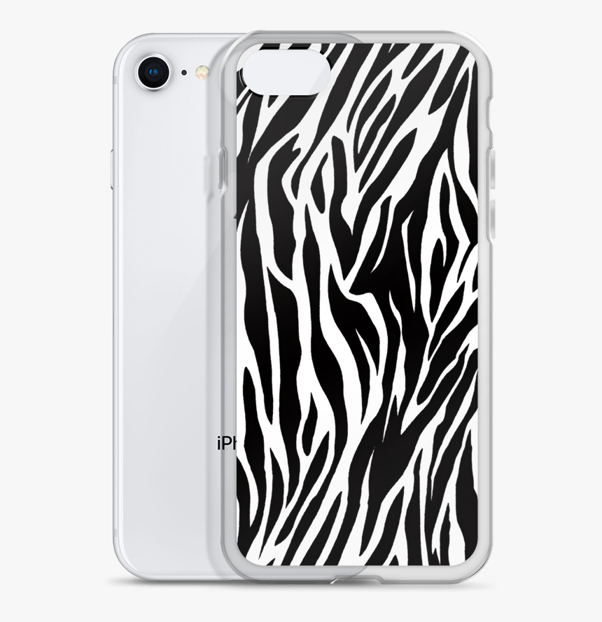 Tiger Print Iphone Case Is Now Available At Frenzy - Zebra Print Facebook Cover, HD Png Download, Free Download