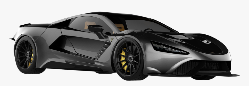 Lamborghini Aventador - Tushek Black, HD Png Download, Free Download