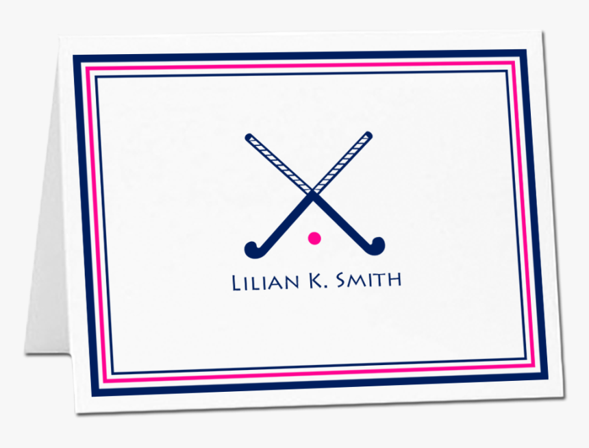 Field Hockey Personalized Field Hockey Stationery Just - Wall Clock, HD Png Download, Free Download