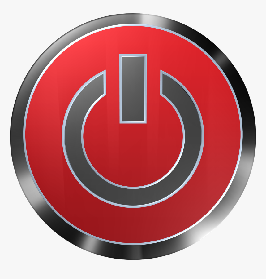 Illustration Button Power Power Button Switch - Button Switch Png, Transparent Png, Free Download