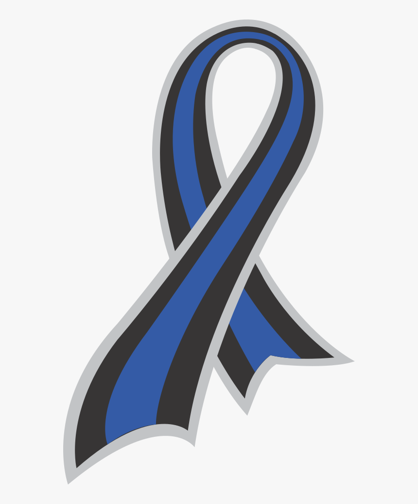 Thumb Image - Thin Blue Line Ribbon Png, Transparent Png, Free Download
