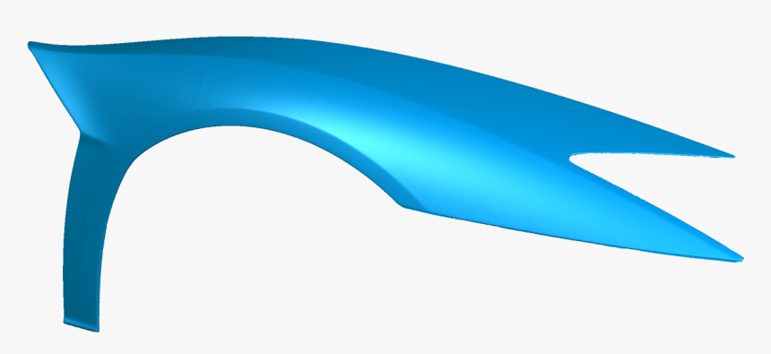 Lamborghini Aventador Superveloce 3d Scan Front Fender - Arch, HD Png Download, Free Download