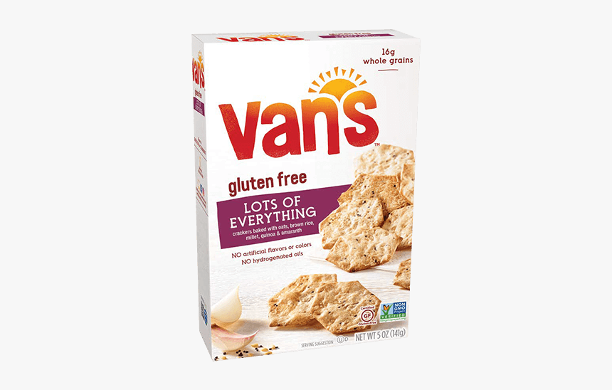 Gluten Free Crackers - Vans Crackers, HD Png Download, Free Download