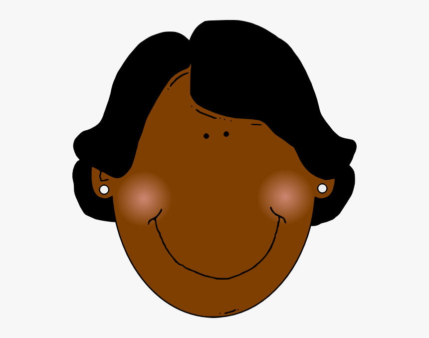 Black Woman Clip Art At Clker - Black Mother Clipart, HD Png Download, Free Download