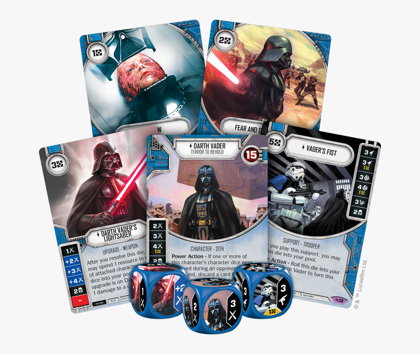 Star Wars Destiny Darth Vader, HD Png Download, Free Download