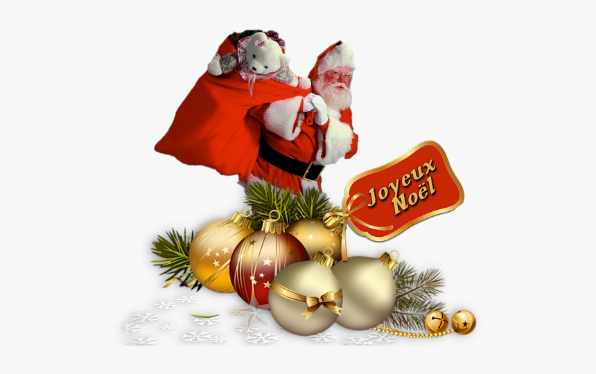 Noël - Hotte Du Pere Noel, HD Png Download, Free Download